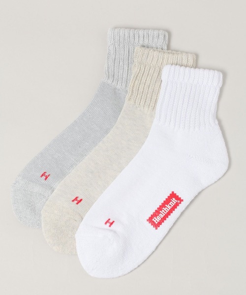 RAGEBLUE(レイジブルー)の「【Healthknit/ヘルスニット】シンカー無地3Pソックス(ソックス/靴下・メンズ・その他・FREE)」の1枚目の写真