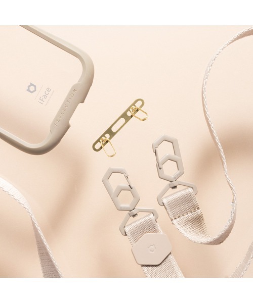 iFace（アイフェイス）の「iFace Hang and ストラップホルダー ダブルリング（スマホグッズ・レディース・ゴールド/シルバー/ダークグレー・FREE）」の13枚目の写真