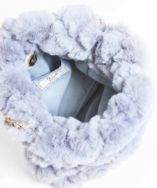 NOELA(ノエラ)の「キルティングパターンバッグ(ショルダーバッグ・レディース・ブラック/ボルドー/ブルー・フリー)」の8枚目の写真