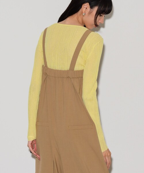 GALLEST(ギャレスト)の「◆シアースパンコールニット(ニット/セーター・レディース・アイボリー/グレー/ブラック/イエロー系その他/パープル・38)」の11枚目の写真