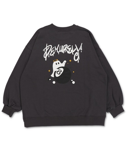 SPINNS（スピンズ）の「オバケ8ボールデザイン ビッグスウェット