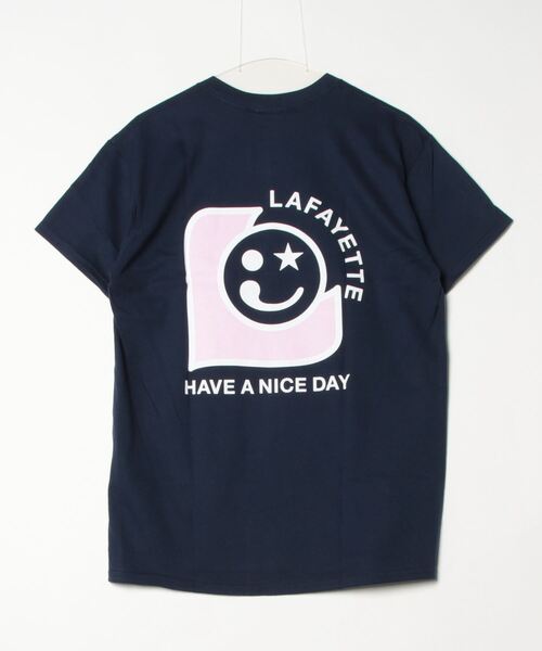 LFYT（エルエフワイティー）の「LFYT ラファイエット 【Lafayette】 - 半袖 Tシャツ【HAVE A NICE DAY TEE LA240110】（Tシャツ/カットソー・メンズ・オリーブ/ネイビー/ホワイト・LARGE/X-LARGE/XX-LARGE/MEDIUM）」の5枚目の写真