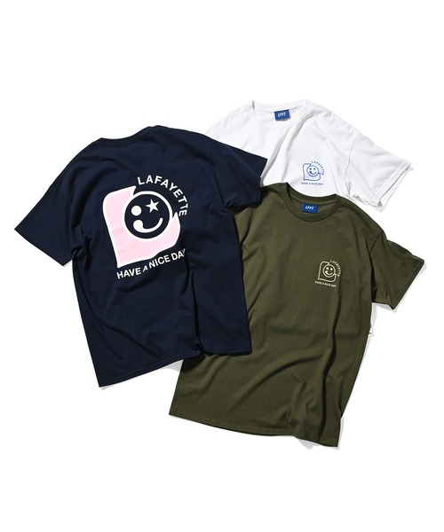 LFYT（エルエフワイティー）の「LFYT ラファイエット 【Lafayette】 - 半袖 Tシャツ【HAVE A NICE DAY TEE LA240110】（Tシャツ/カットソー・メンズ・オリーブ/ネイビー/ホワイト・LARGE/X-LARGE/XX-LARGE/MEDIUM）」の13枚目の写真