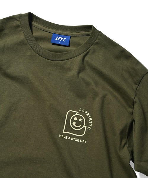 LFYT（エルエフワイティー）の「LFYT ラファイエット 【Lafayette】 - 半袖 Tシャツ【HAVE A NICE DAY TEE LA240110】（Tシャツ/カットソー・メンズ・オリーブ/ネイビー/ホワイト・LARGE/X-LARGE/XX-LARGE/MEDIUM）」の11枚目の写真
