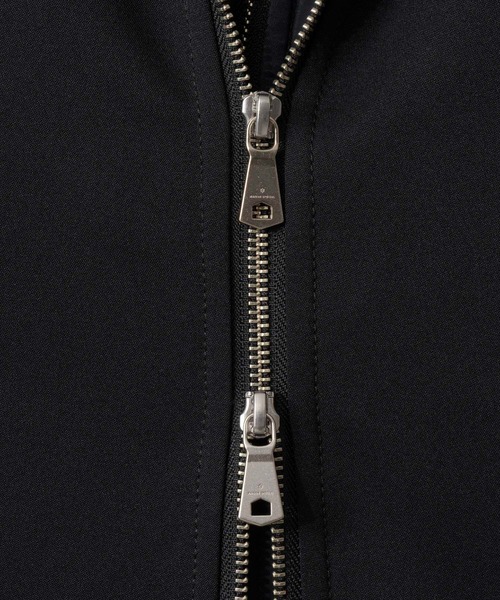 MAISON SPECIAL（メゾンスペシャル）の「《UNISEX》Prime-Over Docking Stand Collar Blouson/プライムオーバードッキングスタンドカラーブルゾン【MAISON SPECIAL/メゾンスペシャル】（ミリタリージャケット・メンズ・カーキ/ブラック・2/1）」の17枚目の写真