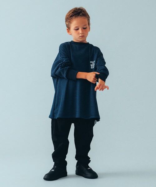 highking（ハイキング）の「highking / comfy パンツ 2024（100～120cm）（その他パンツ・キッズ・ブラック/チャコールグレー・120/110/100）」の3枚目の写真