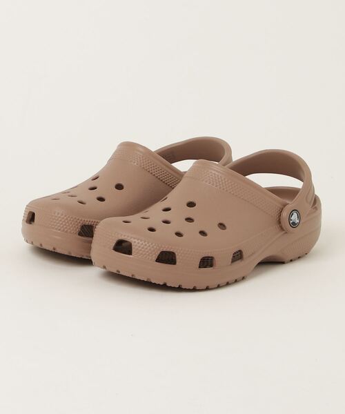 クロックス サンダル  ブラウン W8 Crocs クロックス】クロッグサンダル ブラウン W8 24.0㎝ - メルカリ