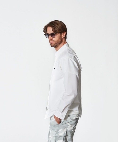 ACANTHUS(アカンサス)の「ACANTHUS:Remake Zip Up Shirt(シャツ/ブラウス・メンズ・ホワイト/ネイビー/サックスブルー/ブルー・S/M/L/XL)」の13枚目の写真
