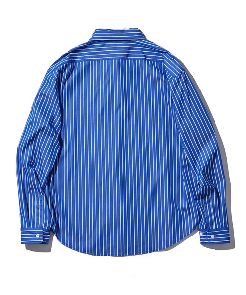 ACANTHUS(アカンサス)の「ACANTHUS:Remake Zip Up Shirt(シャツ/ブラウス・メンズ・ホワイト/ネイビー/サックスブルー/ブルー・S/M/L/XL)」の11枚目の写真