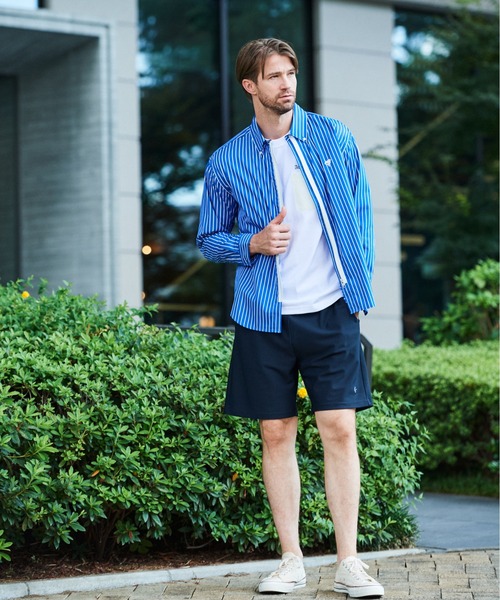 ACANTHUS(アカンサス)の「ACANTHUS:Remake Zip Up Shirt(シャツ/ブラウス・メンズ・ホワイト/ネイビー/サックスブルー/ブルー・S/M/L/XL)」の5枚目の写真