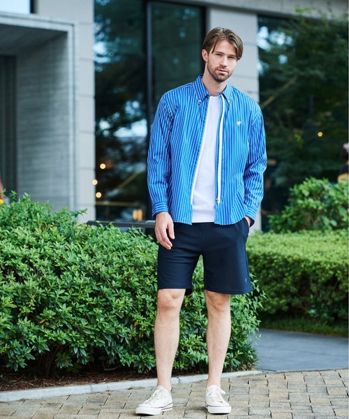 ACANTHUS(アカンサス)の「ACANTHUS:Remake Zip Up Shirt(シャツ/ブラウス・メンズ・ホワイト/ネイビー/サックスブルー/ブルー・S/M/L/XL)」の6枚目の写真
