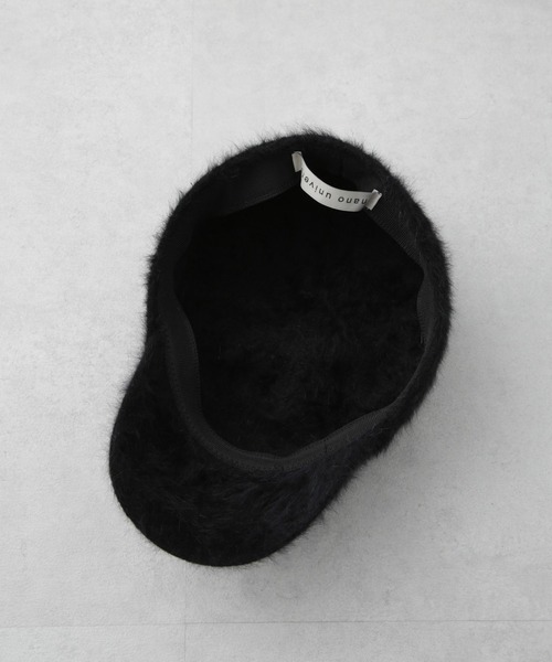 NANO universe（ナノユニバース）の「ファーキャップ（キャップ・レディース・ブラック/ベージュ・FREE）」の8枚目の写真