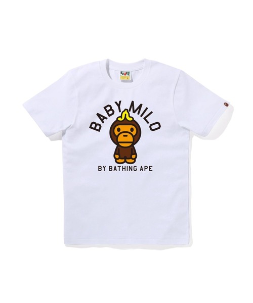 tシャツ BANANA ON BABY MILO TEE レディース BANANA ON BABY MILO TEE（Tシャツ/カットソー）｜A BATHING APE
