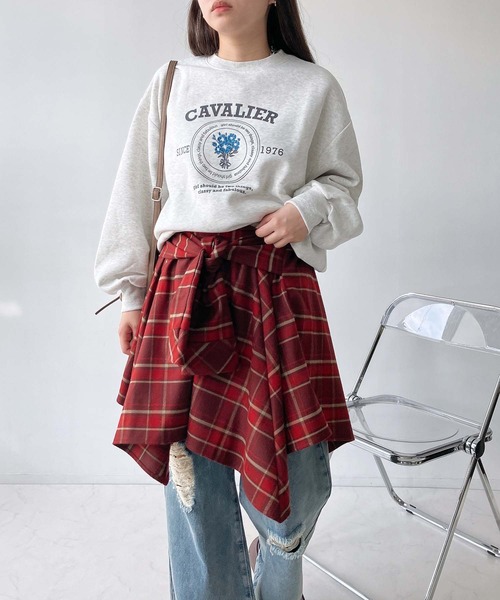 ゆったりサイズ as know as アズノウアズ あったかスカート 刺繍 スカート | アズノゥアズ レディース服のファッション通販サイト