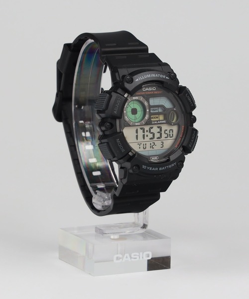 CASIO(カシオ)の「CASIO Collection / WS-1500H-1AJF(デジタル腕時計・メンズ・ブラック・FREE)」の3枚目の写真