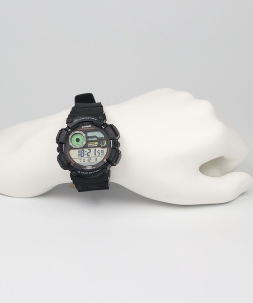 CASIO(カシオ)の「CASIO Collection / WS-1500H-1AJF(デジタル腕時計・メンズ・ブラック・FREE)」の8枚目の写真