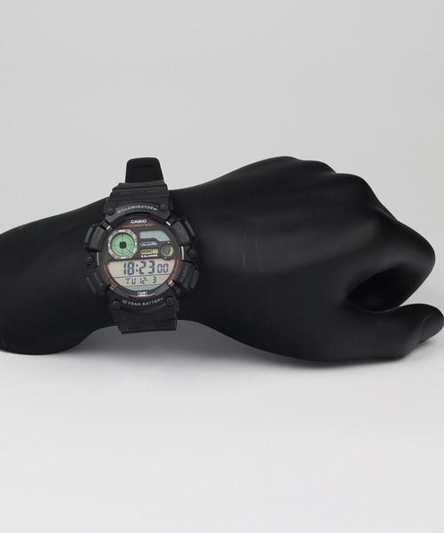 CASIO(カシオ)の「CASIO Collection / WS-1500H-1AJF(デジタル腕時計・メンズ・ブラック・FREE)」の9枚目の写真