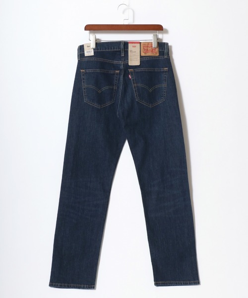 Levi's(リーバイス)の「Levi's/リーバイス 505 REGULAR/レギュラーフィット ジーンズ/ヴィンテージウォッシュ レギュラーストレート ストレッチ デニムパンツ(デニムパンツ・メンズ・ダークインディゴブルー/ライトインディゴブルー/インディゴブルー/ダークブルー/ライトブルー/ブルー・32inch/31inch/30inch/29inch/34inch/33inch/36inch/28inch)」の12枚目の写真