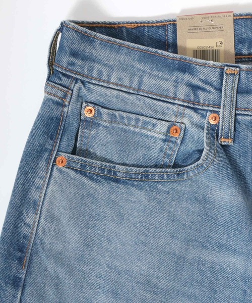 Levi's(リーバイス)の「Levi's/リーバイス 505 REGULAR/レギュラーフィット ジーンズ/ヴィンテージウォッシュ レギュラーストレート ストレッチ デニムパンツ(デニムパンツ・メンズ・ダークインディゴブルー/ライトインディゴブルー/インディゴブルー/ダークブルー/ライトブルー/ブルー・32inch/31inch/30inch/29inch/34inch/33inch/36inch/28inch)」の18枚目の写真