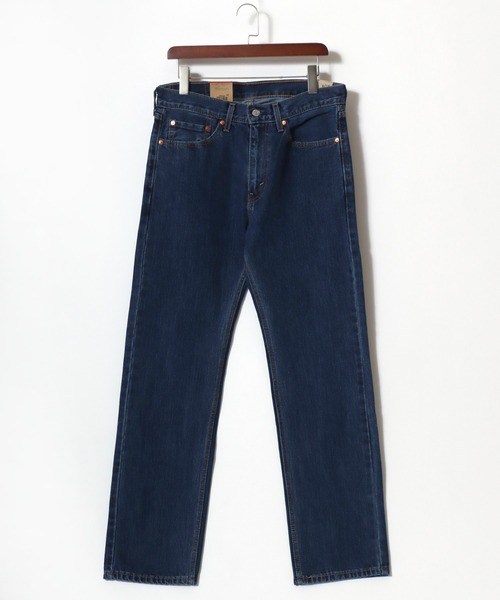 Levi's（リーバイス）の「Levi's/リーバイス 505 REGULAR/レギュラーフィット ジーンズ/ヴィンテージウォッシュ レギュラーストレート ストレッチ デニムパンツ（デニムパンツ・メンズ・ダークインディゴブルー/ライトインディゴブルー/インディゴブルー/ダークブルー/ライトブルー/ブルー/ブルー系その他・32inch/31inch/30inch/29inch/34inch/33inch/36inch/28inch）」の12枚目の写真