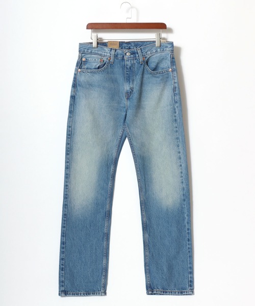 Levi's(リーバイス)の「Levi's/リーバイス 505 REGULAR/レギュラーフィット ジーンズ/ヴィンテージウォッシュ レギュラーストレート ストレッチ デニムパンツ(デニムパンツ・メンズ・ダークインディゴブルー/ライトインディゴブルー/インディゴブルー/ダークブルー/ライトブルー/ブルー/ブルー系その他/ブルー系その他2/ブルー系その他3・32inch/31inch/30inch/29inch/34inch/33inch/36inch/28inch)」の11枚目の写真