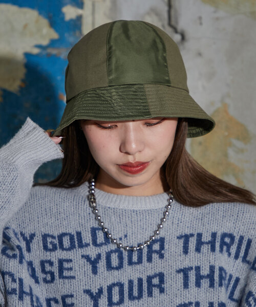 CIAOPANIC（チャオパニック）の「【mi-ry by CIAOPANIC】セーラーハット（キャップ・レディース・オリーブ/ブラック・FREE）」の13枚目の写真