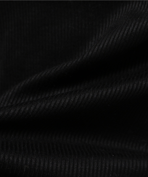 OUTLET(アウトレット)の「【Sheta】リブHNカットソー(Tシャツ/カットソー・レディース・グレー/ブラック・FREE)」の8枚目の写真