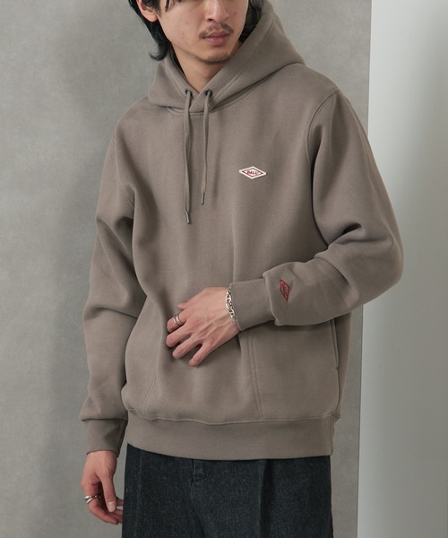 セール】【BALL】T/C裏起毛 ワッペン付きプルパーカー 64536（パーカー