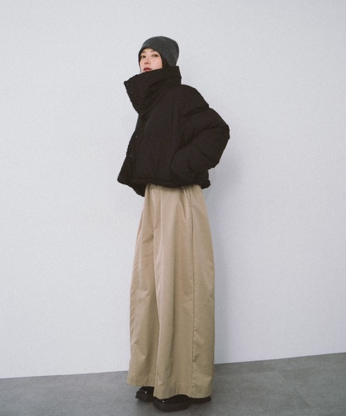 HANNE（アン）の「リバーシブルパディングショートコート