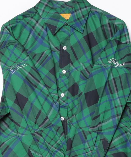 FAT（エフエイティー）の「S.I. "FLUTTERTAN"（シャツ/ブラウス・メンズ・イエロー/グリーン/レッド・SKINNY(L)/JUMBO(XXL)/FAT(XL)/TITCH(M)）」の5枚目の写真