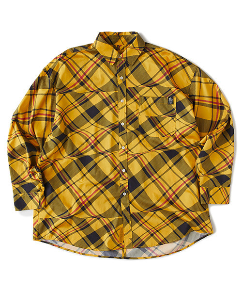 FAT（エフエイティー）の「S.I. "FLUTTERTAN"（シャツ/ブラウス・メンズ・イエロー/グリーン/レッド・SKINNY(L)/JUMBO(XXL)/FAT(XL)/TITCH(M)）」の3枚目の写真