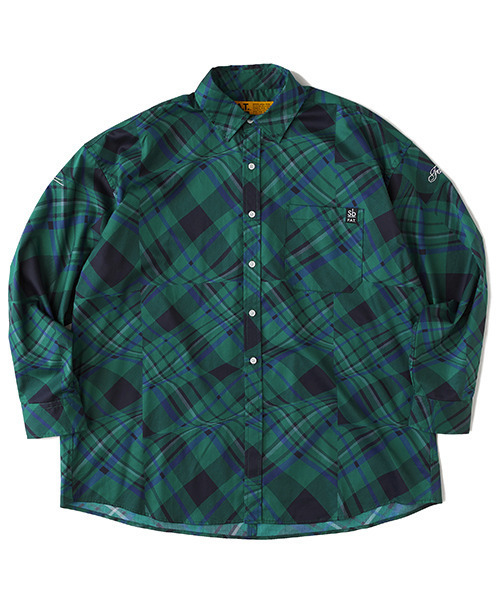 FAT（エフエイティー）の「S.I. "FLUTTERTAN"（シャツ/ブラウス・メンズ・イエロー/グリーン/レッド・SKINNY(L)/JUMBO(XXL)/FAT(XL)/TITCH(M)）」の2枚目の写真