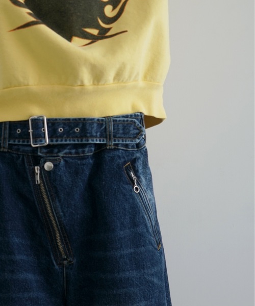 KAIKO（カイコー）の「KAIKO NOT STYLE（デニムパンツ・メンズ・ブラック/インディゴブルー・1/2）」の16枚目の写真