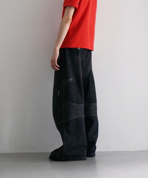KAIKO（カイコー）の「KAIKO NOT STYLE（デニムパンツ・メンズ・ブラック/インディゴブルー・1/2）」の21枚目の写真
