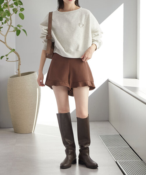 【セール】フリルショートパンツ（その他パンツ）｜mystic（ミスティック）