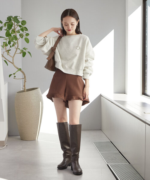 【セール】フリルショートパンツ（その他パンツ）｜mystic（ミスティック）