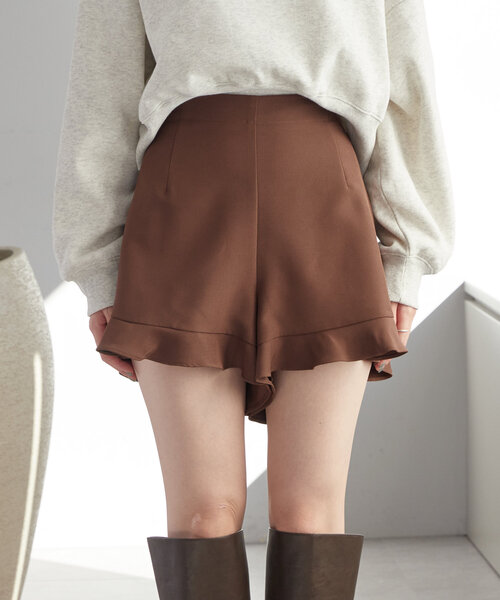 【セール】フリルショートパンツ（その他パンツ）｜mystic（ミスティック）