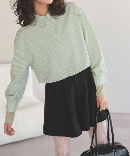 titivate(ティティベイト)の「ツータックショートパンツ(その他パンツ・レディース・ブラック/ライトカーキ/ライトベージュ・L/M/S)」の1枚目の写真