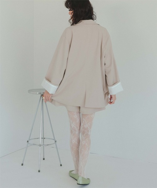 titivate(ティティベイト)の「ツータックショートパンツ(その他パンツ・レディース・ブラック/ライトカーキ/ライトベージュ・L/M/S)」の20枚目の写真