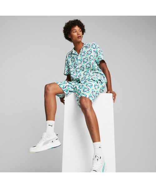 PUMA(プーマ)の「PUMA プーマ ユニセックス PUMA x PTC AOP シャツ(その他トップス・メンズ・ホワイト/ピンク・SMALL/MEDIUM/X-SMALL/LARGE)」の6枚目の写真
