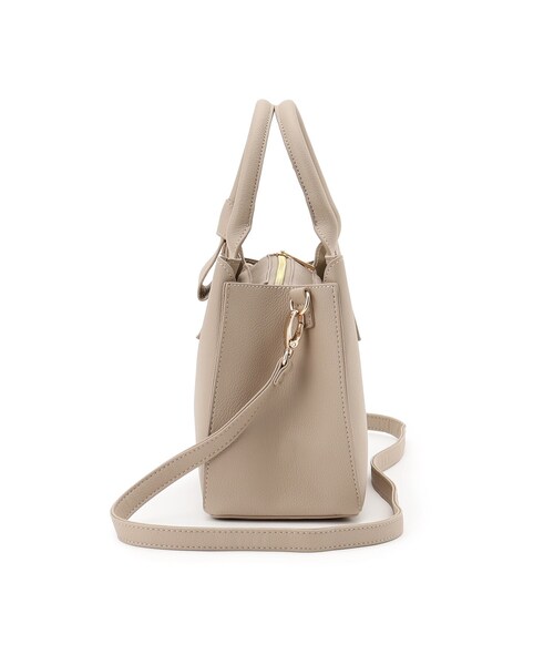 grove（グローブ）の「ハンドルノットリボン2WAYトート【入卒対応可】（ショルダーバッグ・レディース・ナチュラル/ブラック/サックスブルー・00）」の15枚目の写真