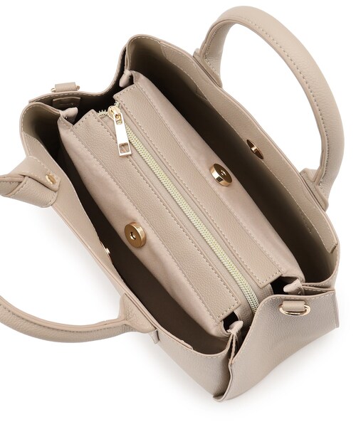 grove（グローブ）の「ハンドルノットリボン2WAYトート【入卒対応可】（ショルダーバッグ・レディース・ナチュラル/ブラック/サックスブルー・00）」の22枚目の写真