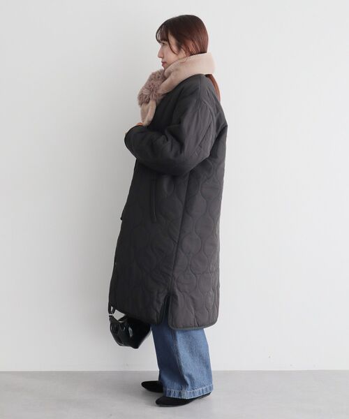 CRAFT STANDARD BOUTIQUE（クラフトスタンダードブティック）の「フェイクファーストール（ストール/ショール・レディース・ブラウン/ライトベージュ/グレー・FREE）」の13枚目の写真