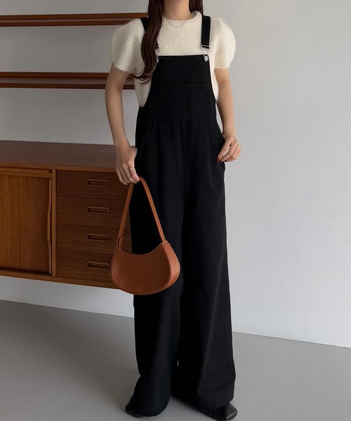 callautia（カラウティア）の「サロペットパンツ（サロペット/オーバーオール・レディース・ホワイト/チャコール/ブラック・MEDIUM/SMALL/LARGE）」の5枚目の写真