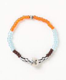 SAWINTO（ソイント）の「ROSETTA PRAYER【ロゼッタプレア】- SILVER CONCHO&BEADS BRACELET/シルバー コンチョ & ビーズブレスレット（ブレスレット）」