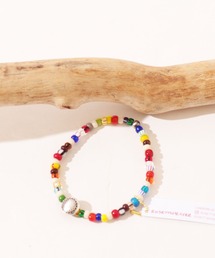 SAWINTO（ソイント）の「ROSETTA PRAYER【ロゼッタプレア】- SILVER CONCHO&BEADS BRACELET/シルバー コンチョ & ビーズブレスレット（ブレスレット）」
