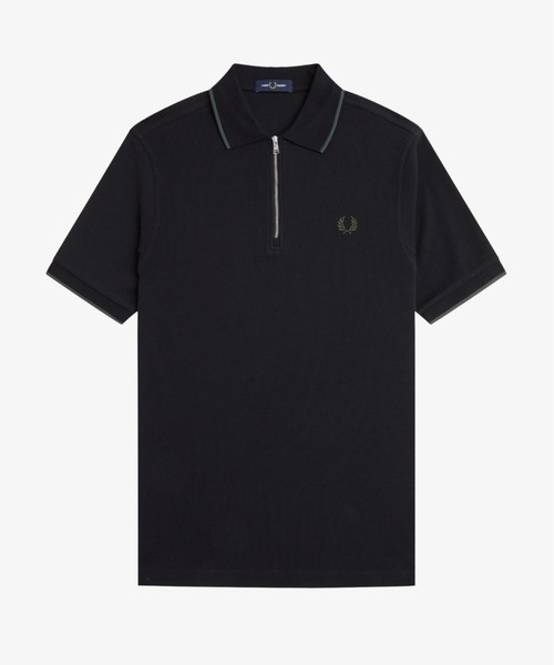 Ribbed Polo Shirt／リブポロシャツ（ポロシャツ）｜FRED PERRY