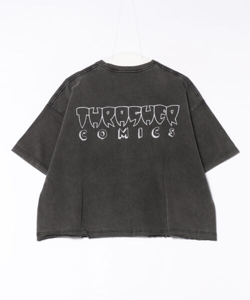 tシャツ THRASHER/スラッシャー コミックプリントTシャツ 252TH2ST026 レディース THRASHER/スラッシャー コミックプリントTシャツ 252TH2ST026（T