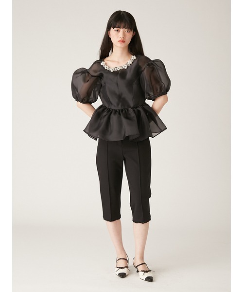 LILY BROWN（リリーブラウン）の「カプリパンツ（その他パンツ）」 - WEAR