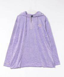 B.I.D. | 《FLAN(FLANLABS)》Velour Half Zip Parker(パーカー)